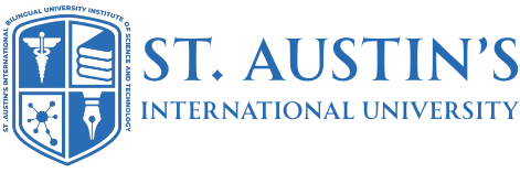 st. austin’s international university alt logo